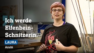 Einzige Schule in Europa die das Schnitzen von MammutElfenbein lehrt  hessenschau [upl. by Marek94]