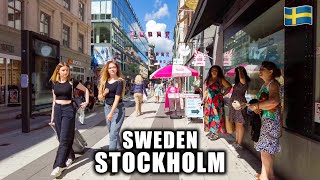 Sweden Stockholm 4K  July 2023 🇸🇪 [upl. by Nyrb]