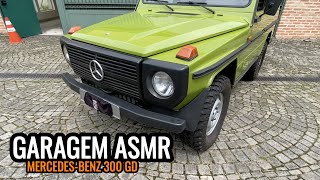 GARAGEM ASMR 11  MercedesBenz 300 GD [upl. by Aneloc]