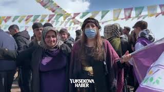 Yüksekova’daki Newroz kutlamasından görüntüler  2024 [upl. by Okin]