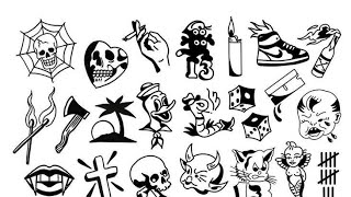 Diseños de TATUAJES CHOLOS  diseños para tatuar fáciles [upl. by Katalin]