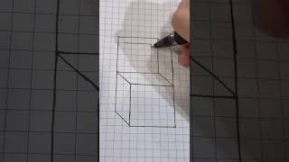 Magic 3d drawing stepbystep drawing 3d 3dshape 3ddrawing 3dart [upl. by Justen]