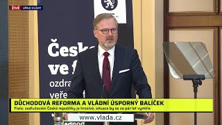 Fiala Zrušíme daňové výjimky zdraží alkohol a tabák Zlevní naopak potraviny a bydlení [upl. by Selbbep]