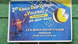 THRISSUR VS KANNUR MATCHES HOST IN VKN MENON INDOOR STADIUM THRISSUR KERALA [upl. by Anidan466]