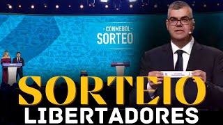 LIBERTADORES 2024  Definição da FASE DE GRUPOS  Os potes e as chaves do SORTEIO [upl. by Boor]