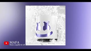 Marshmello  Shockwave AcapellaVocal OnlyFREE DOWNLOAD [upl. by Volding]