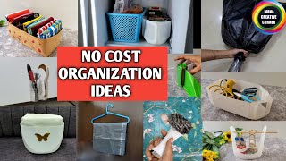 14 No Cost Home Organization Ideas 14 Genius Home Hacks  Cool amp DIY Crafts to Transform Your home [upl. by Robyn]