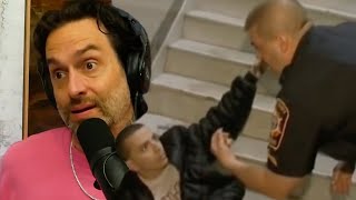 Chris DElia Reacts to Officer Anthony quotPapiquot Damiano [upl. by Yllak]