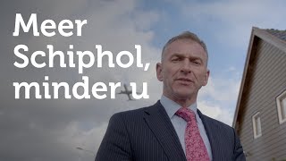 Partij tegen de Burger  Meer Schiphol minder u [upl. by Sy]