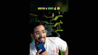 Ghatak and Scout 🥺 scout scoutop ghatak bgmi godlike tx soul s8ul pubgmobile pubg [upl. by Anileba]