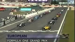 F1 Nurburgring 1999  Start Light Incident [upl. by Wincer]