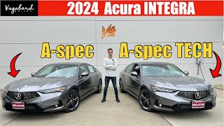 Acura Integra 2024 Aspec vs Aspec TECH [upl. by Kiona]