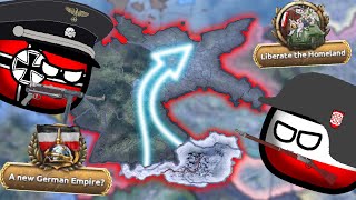 AUSTRIA will unite all the GERMANS Hoi4  Between two Giants [upl. by Riancho]