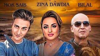 Zina Dawdia Ft Cheb Bilal Ft Mok Saib شكون سباب عذابي  Mix 2024  Dj Jamal Kawkawa [upl. by Breanne]