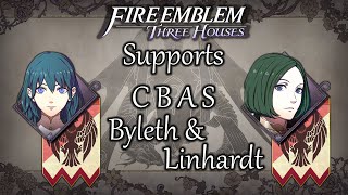 Fire Emblem Three Houses Byleth amp Linhardt  Support Conversations [upl. by Dusa809]