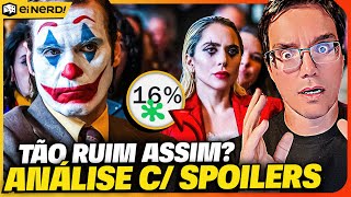 O QUE ACONTECEU CORINGA DELÍRIO A DOIS DEU RUIM  ANÁLISE COMPLETA Com Spoilers [upl. by Mcgaw]