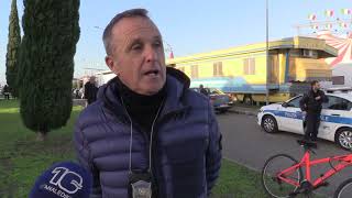 Ladispoli il Vice Questore Paolo Delli Colli va in pensione  Canale 10 [upl. by Okeim189]