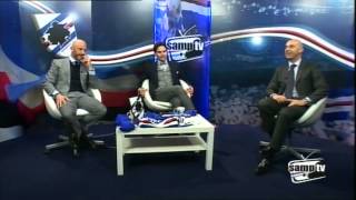 Luca Vialli a Samp TV «Ho già firmato» «Per chi» «Per noi» [upl. by Asillim699]