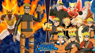 Mecha Naruto VS All Naruto Marathon battle NARUTO X BORUTO Ultimate Ninja STORM CONNECTIONS [upl. by Orgell]