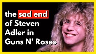 The LAST TUMULTUOUS show of STEVEN ADLER with Guns N Roses [upl. by Farr]