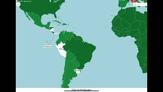 WR Seterra Mobile App  Spanish Speaking Countries in 015 [upl. by Greenebaum]