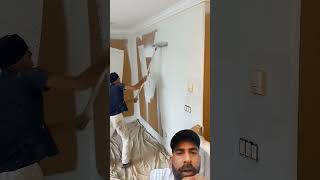 How to paint a walls in 1 seconds [upl. by Ahsimot]