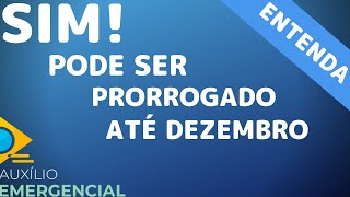 Auxílio Emergencial Pode ser prorrogado até Dezembro mesmo Bolsonaro Contra [upl. by Vyky]