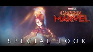 Marvel Studios Captain Marvel  Special Look [upl. by Abbie552]