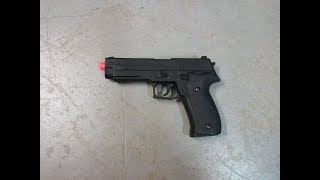 Airsoft CYMA Sig Sauer P226 AEP Pistol [upl. by Fisken217]