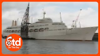 1982 Falklands War Royal Marines Take Over Luxury Liner [upl. by Eimaraj316]