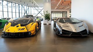 We found the rarest Lamborghini vehicles at Lamborghini Montreal [upl. by Lapides]