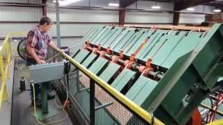 TS Grading amp Trimmer Line at Hartzell Hardwoods [upl. by Dagmar]