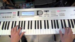 El Año Viejo  PianoTeclados 3 Voces Tutorial Cumbia Junior Klan [upl. by Zaremski]