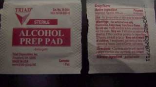 Triad Alcohol Swab Recall [upl. by Auqinot]