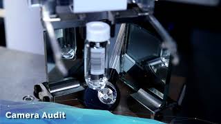 Biosero  Automated Vial Capping Decapping and Weighing WorkCell [upl. by Pall857]