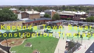 Kapunda Town Square Time Lapse of Construction [upl. by Akcinat86]