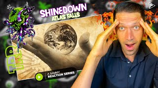 THIS IS THE HIGHLIGHT Shinedown  Atlas Falls Reaction TRR Series 9 [upl. by Digdirb]