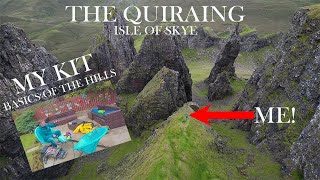 MY KIT amp A VISIT TO THE QUIRAING SKYE All QampA will be answered [upl. by Agnes678]