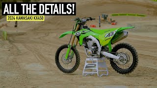 Everything you NEED to know about the 2024 Kawasaki KX450  Bike Breakdown [upl. by Westerfield]