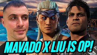 THESE LIU KANG COMBOS WITH MAVADO ARE GODLY MORTAL KOMBAT 1 LIU KANG X MAVADO GAMEPLAY [upl. by Dorej]