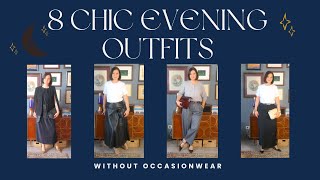 How to dress for an occasion with items you already own  8 looks  Shop your wardrobe event edition [upl. by Acissaj]