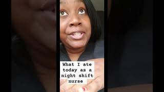 What I ate today as a night shift nurse whatieatinaday mealprep mealprepideas weightloss [upl. by Hymen]