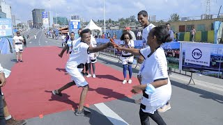 Relay race launched by Chinese enterprise in Ethiopia enhances friendship [upl. by Ailimaj]