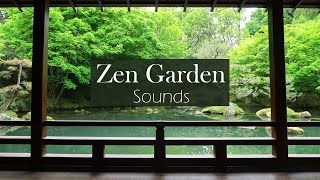 2 Hours Zen Garden Ambience Gentle Water and Bird Sounds for Meditation [upl. by Harberd]