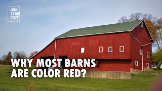 Why Most Barns Are Painted Red [upl. by Sadella]