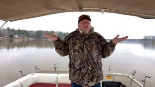 Catfishing Lake Wateree Sc 12324 Where The Fish [upl. by Honora31]