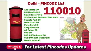 Dhaula Kuan Delhi Pin Code 110010  Dhaula Quan Pin Code [upl. by Ymas]