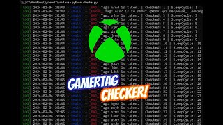 2024 XBOX GAMERTAG CHECKER [upl. by Telfore]