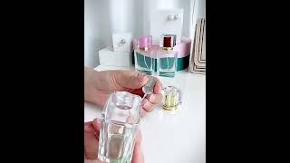 1pc Premium Refillable Perfume Bottle Glass Transparent Empty Spray Bottle [upl. by Aluk206]