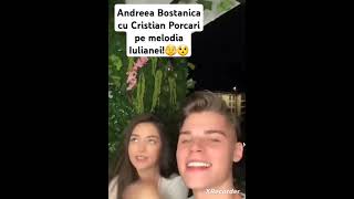 Andreea Bostanica si Cristian Porcaripe melodiaVecinii de blocquot😯😘🤗 [upl. by Molloy]